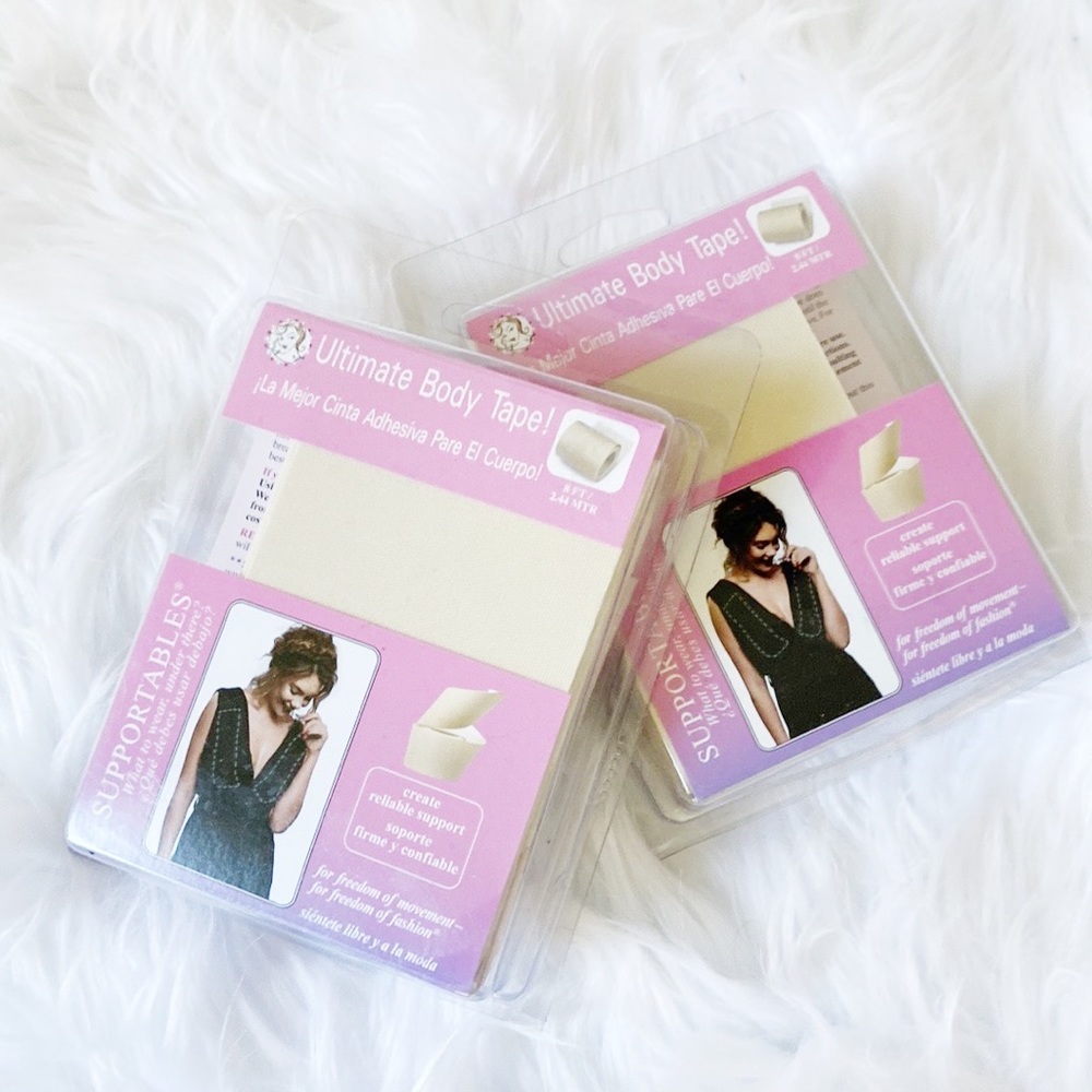 NEW Ultimate Adhesive Body Tape Boob Tape Nude Two Packs